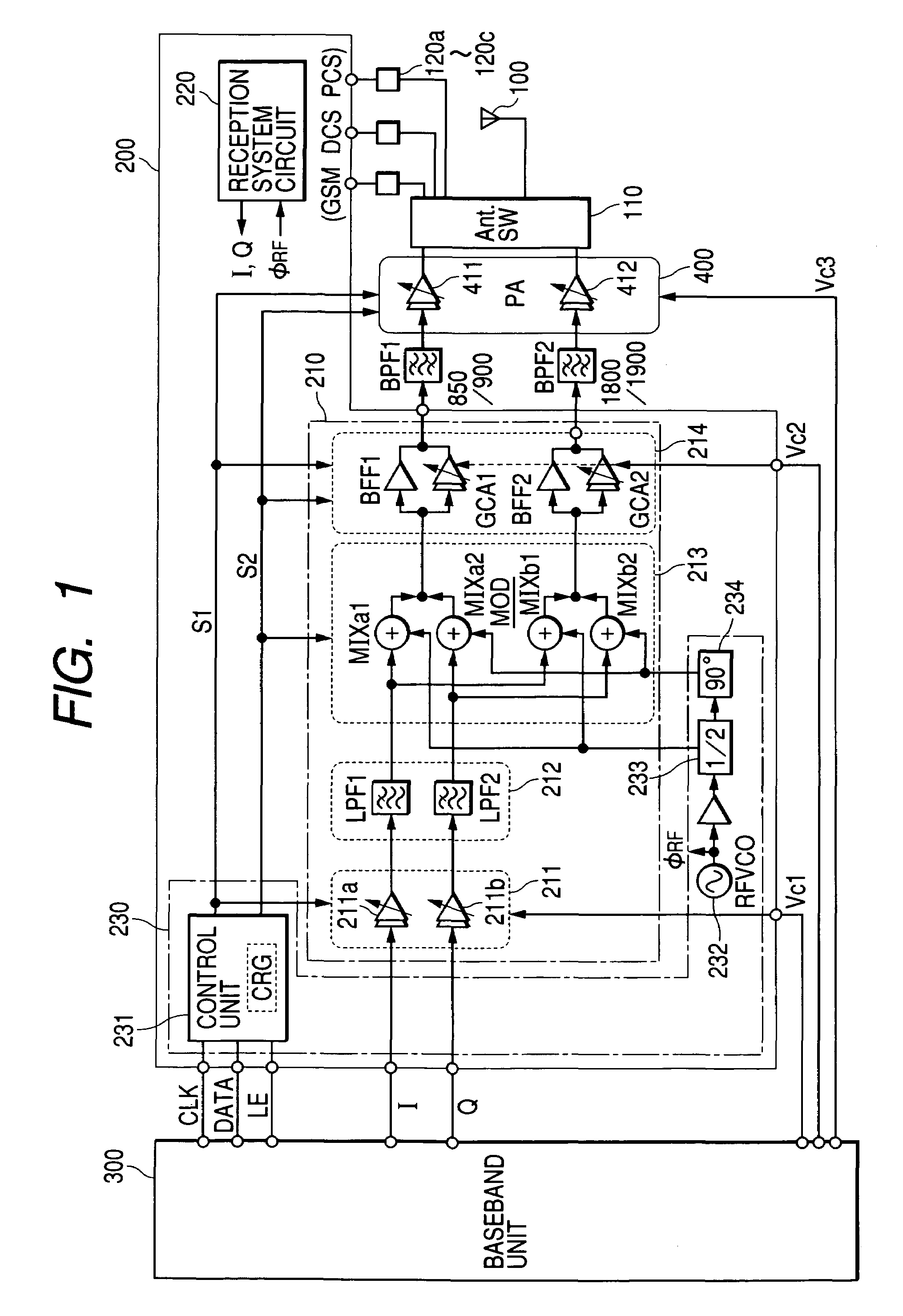 Communication semiconductor integrated circuit device and wireless communication system
