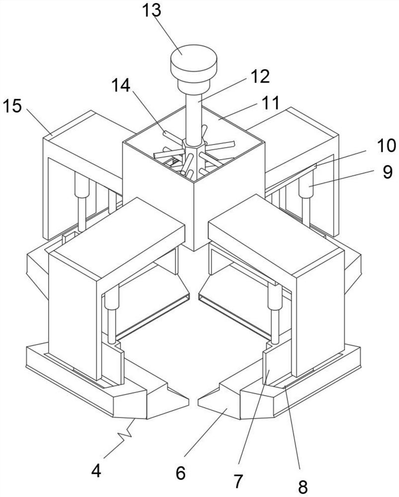 Hot melting equipment for PVC (polyvinyl chloride) pipe processing