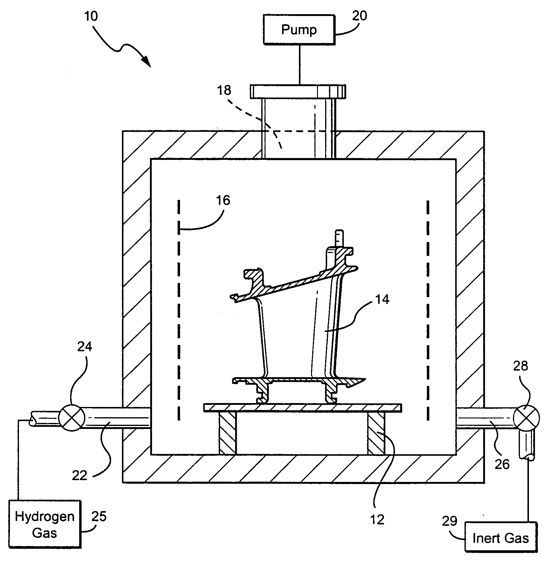 Methods of hydrogen cleaning of metallic surfaces