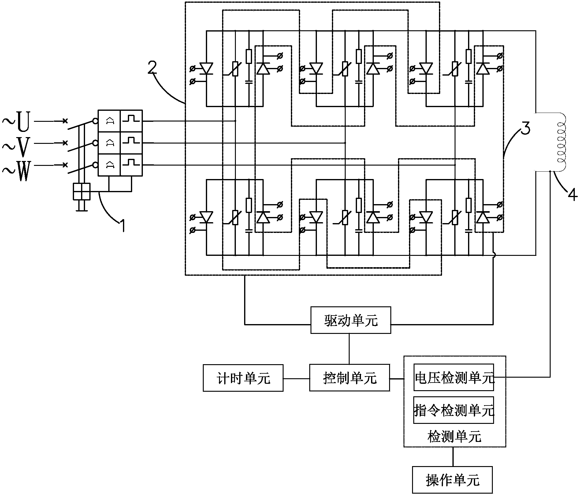 Lifting electromagnet control method and system