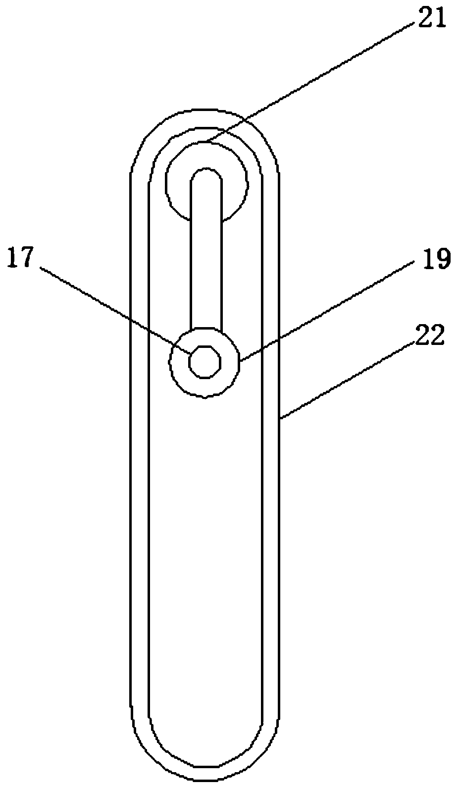 New energy charging pile electric wire automatic storage device