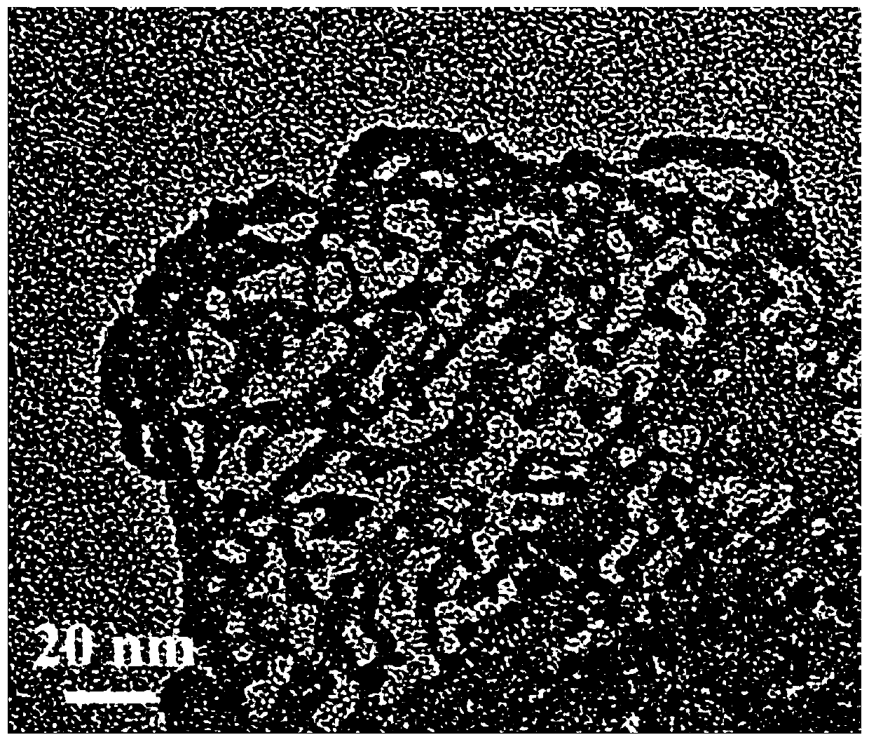 Multi-hole ultrathin palladium nanosheet catalyst and preparation method and application thereof