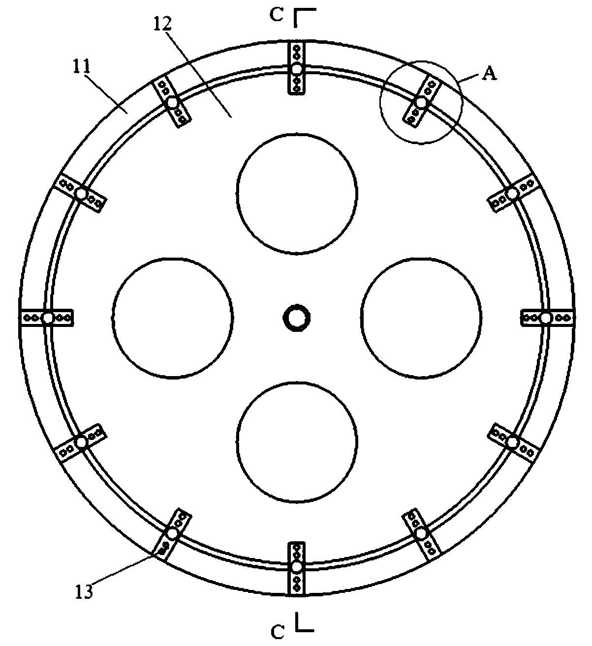 A rolling hot press, a veneer lengthening system and a veneer lengthening method