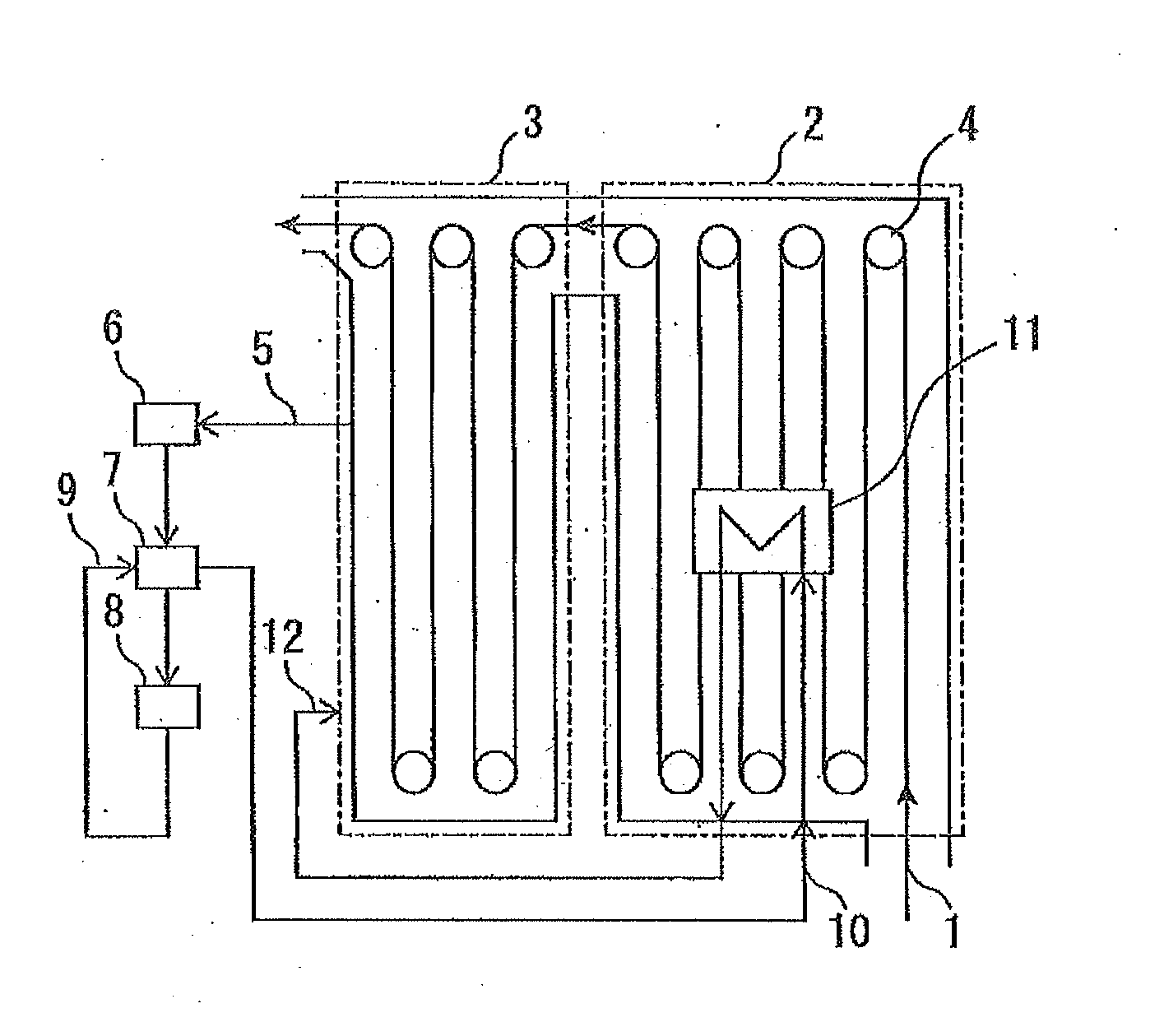 Method for adjusting furnace atmosphere in continuous annealing furnace (as amended)