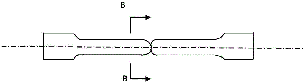 Method for determining fatigue damage degree of metal material based on specific gravity measurement