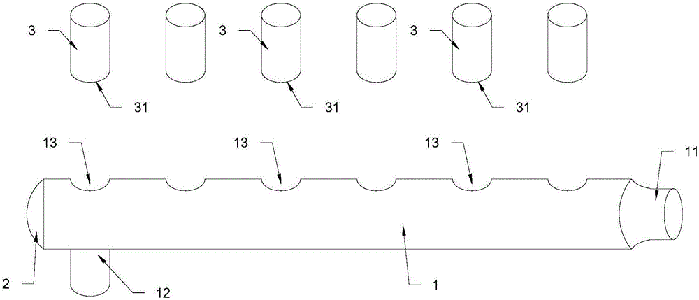 Water distributor and production process thereof