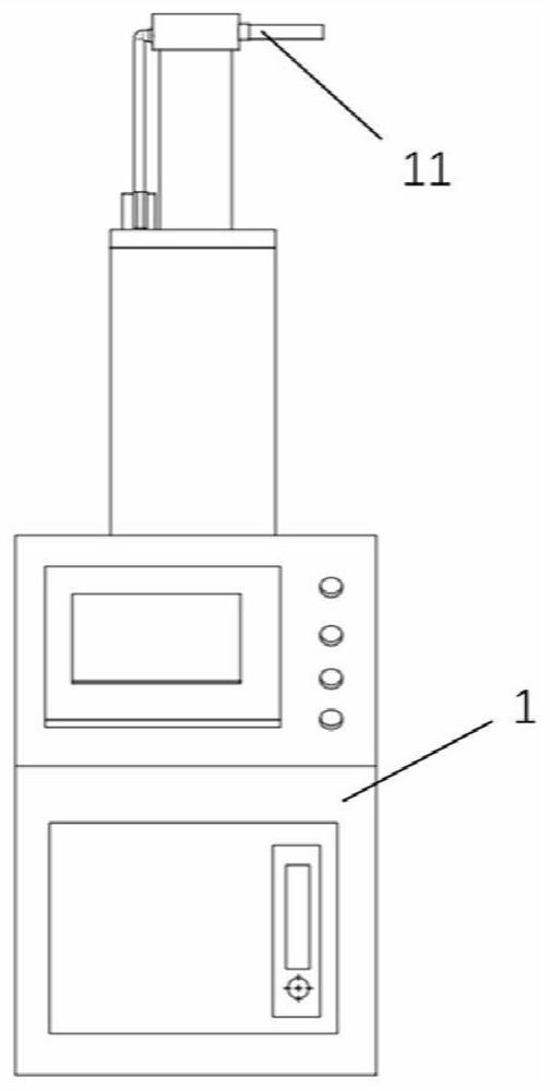Room temperature barocaloric refrigeration machine based on piezocaloric effect