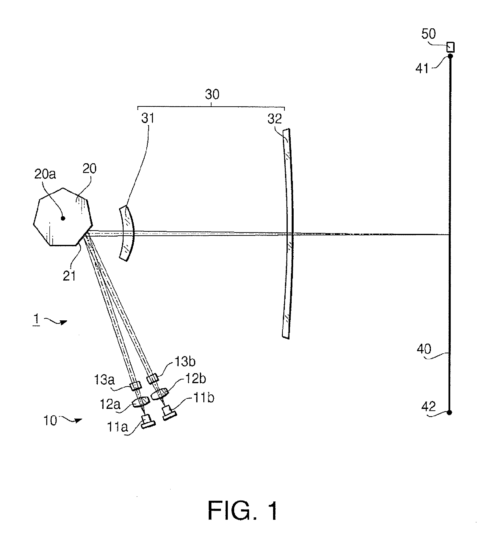 Light scanning device and scanning optical system