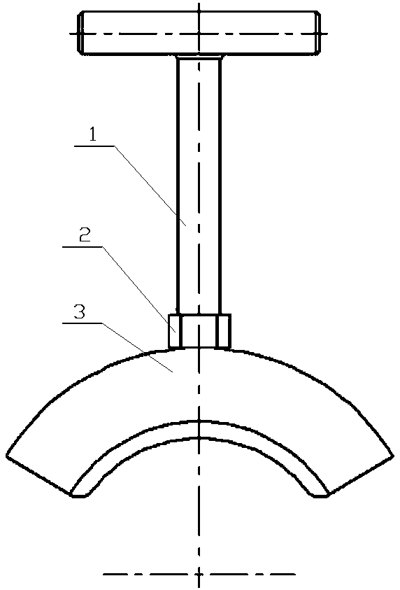 Crankshaft neck surface waviness grinding tool and using method thereof