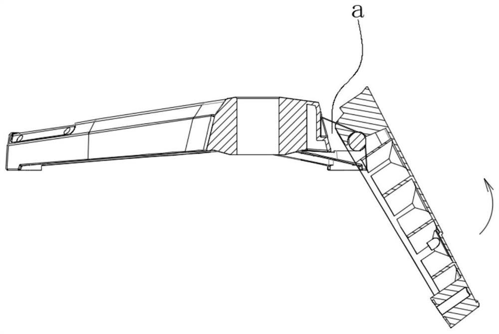 Detachable chair leg and assembling method thereof