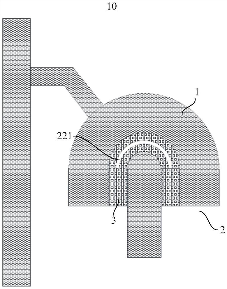 Mask plate, liquid crystal panel and liquid crystal display device