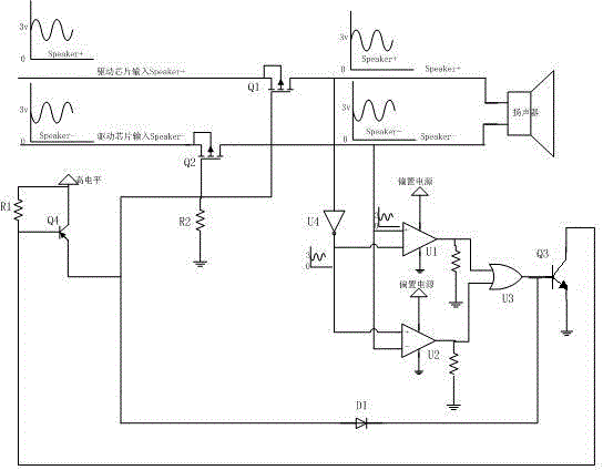 Loudspeaker protection circuit