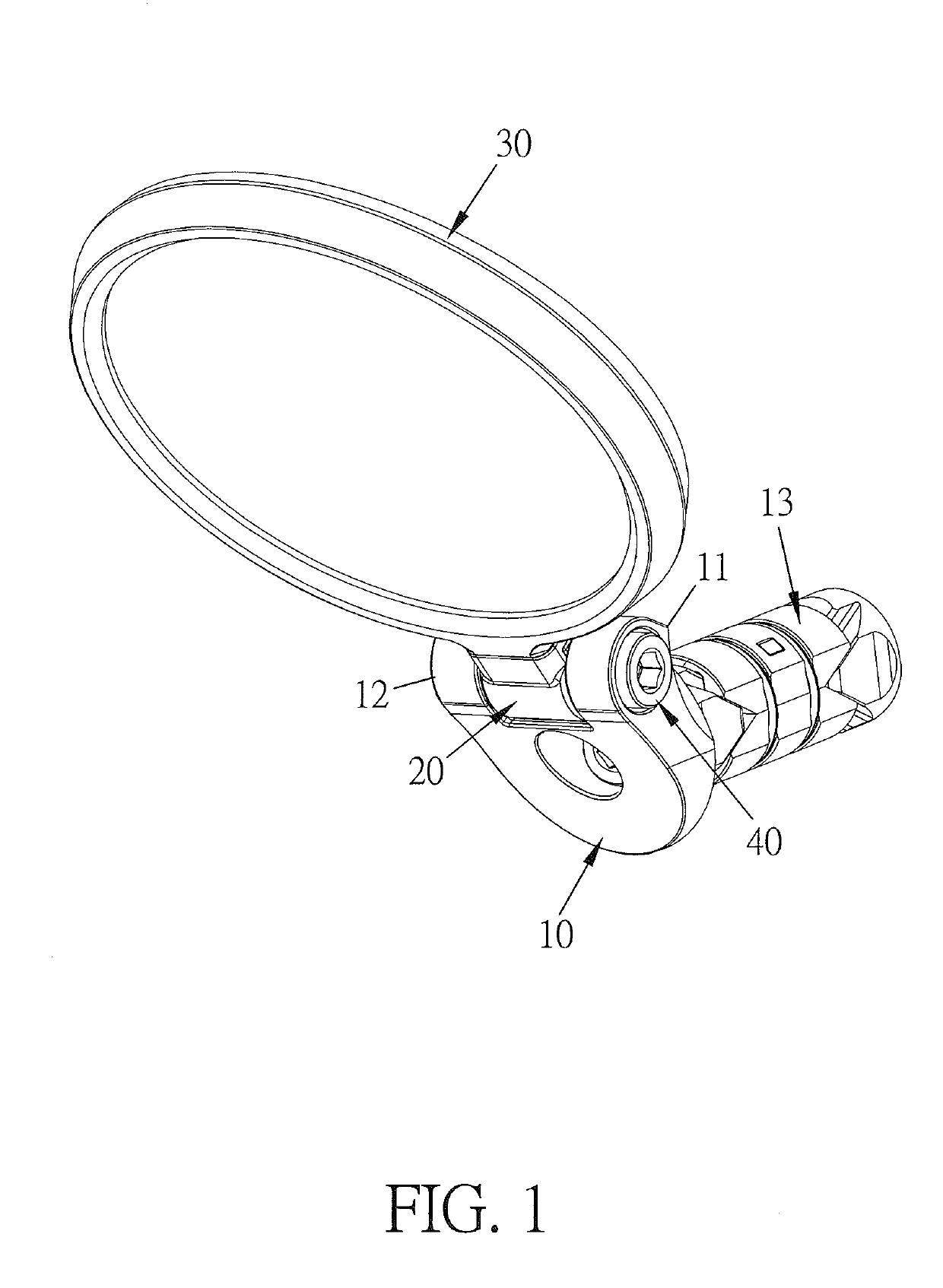 Rearview Mirror Structure for Vehicle