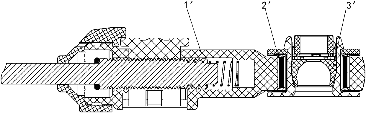 Gear shifting connecting rod mechanism and gear shifting device