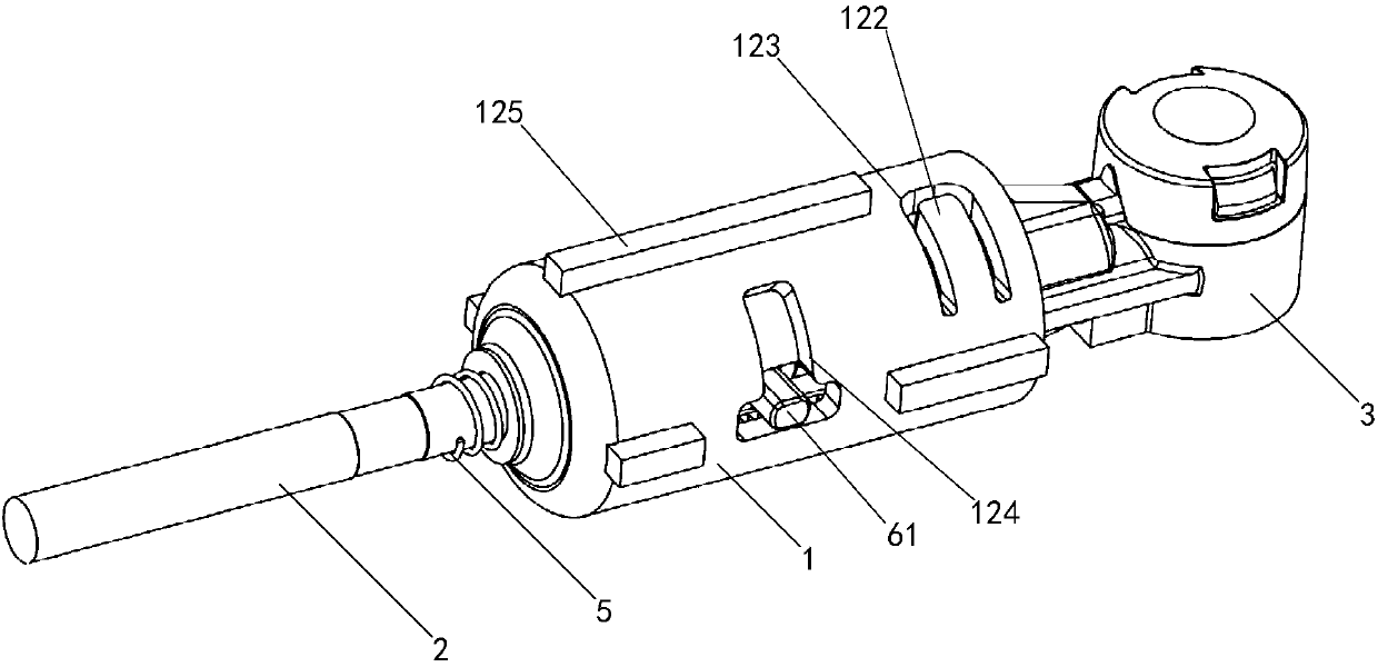 Gear shifting connecting rod mechanism and gear shifting device