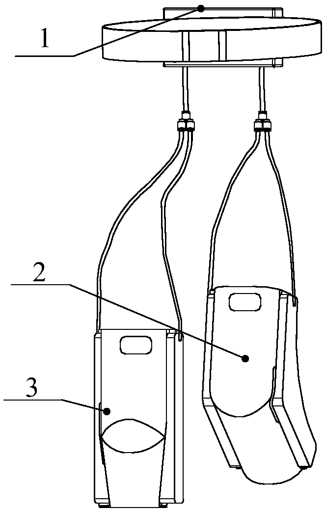 Negative-pressure contraction elastomer driven flexible knee-joint exoskeleton