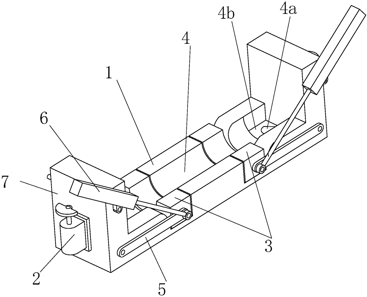 An electric heating aluminum tube assembly carrier