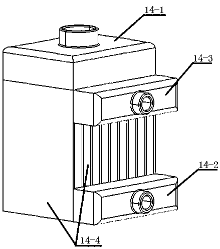 Heat pump system based on open type cold water solidification heat exchanger
