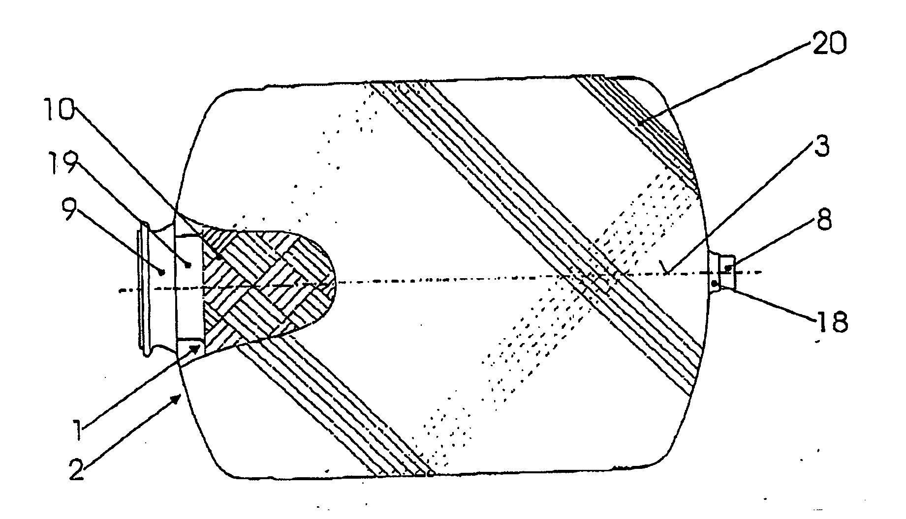 Double-walled container for cryogenic liquids