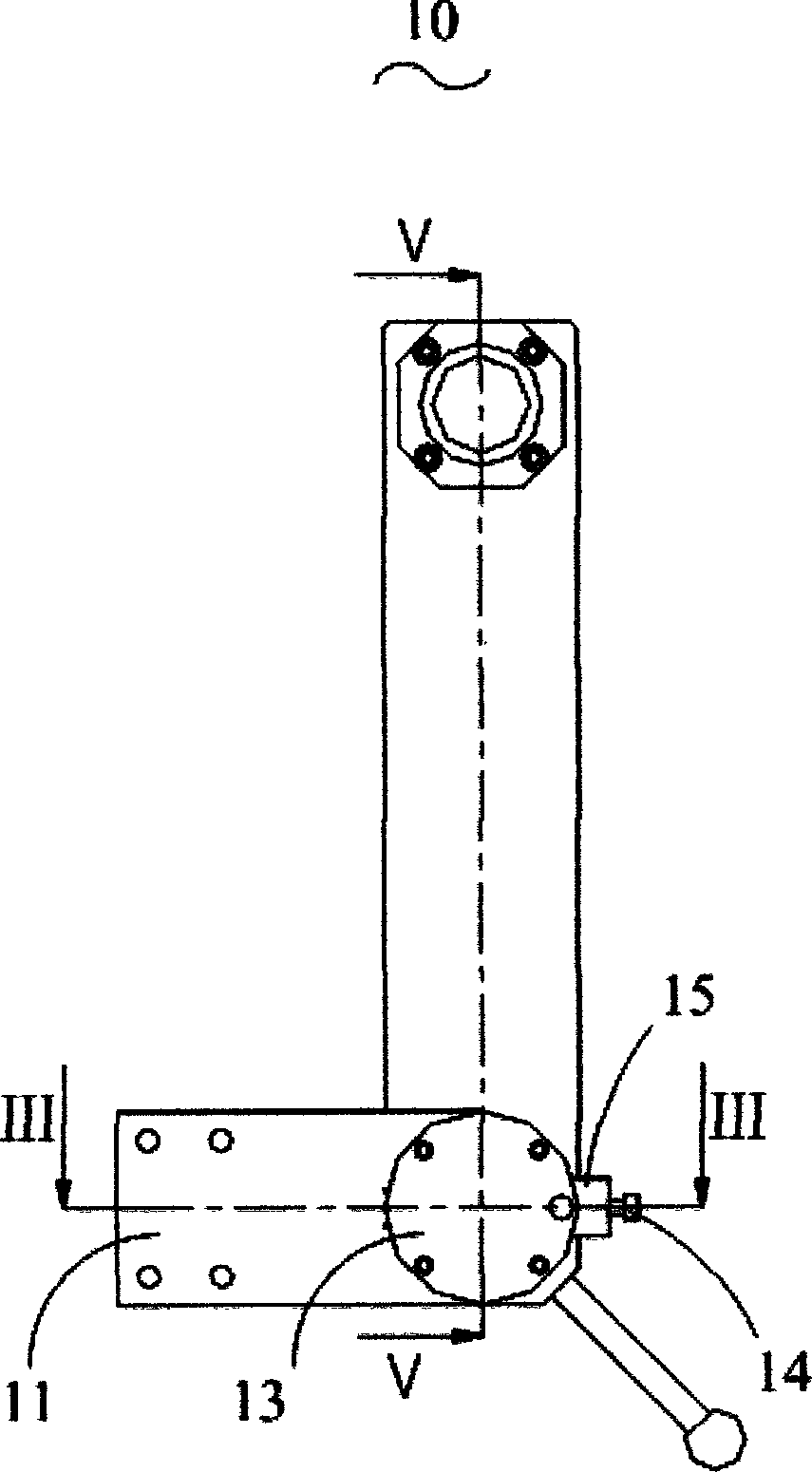 Single-crystal furnace crystal bar positioning device and single-crystal furnace using same