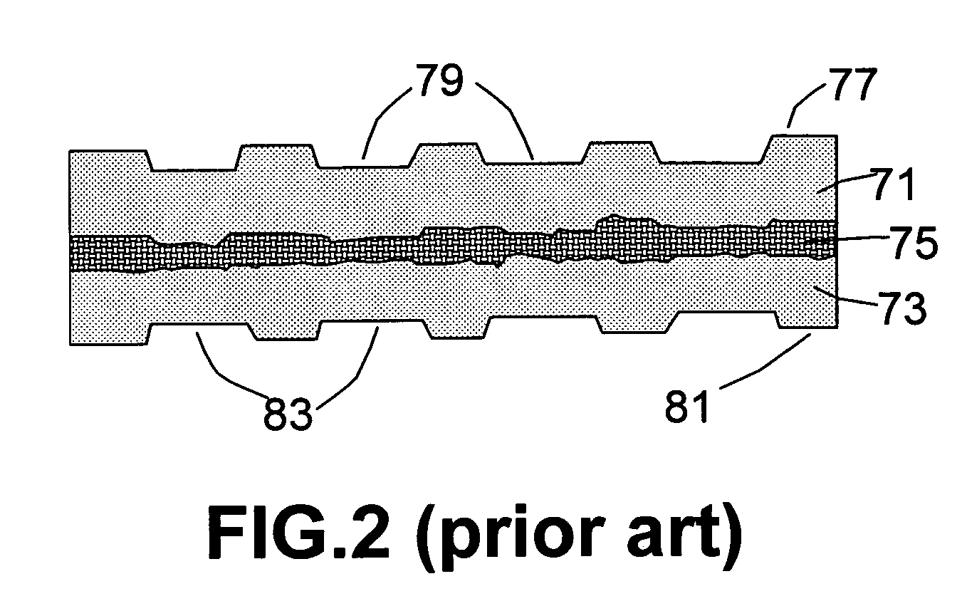 Carbon cladded composite flow field plate, bipolar plate and fuel cell