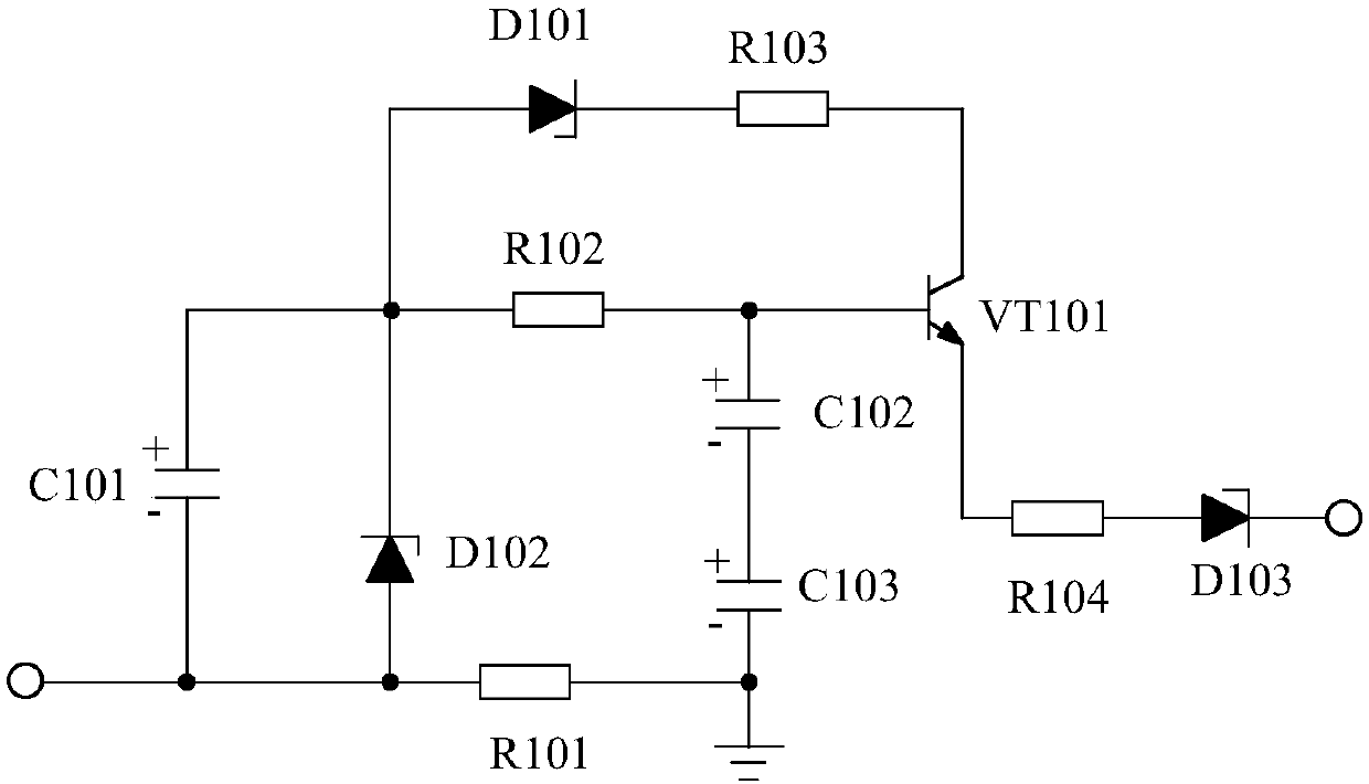 Surge protection-based flickering-prevention table lamp control system