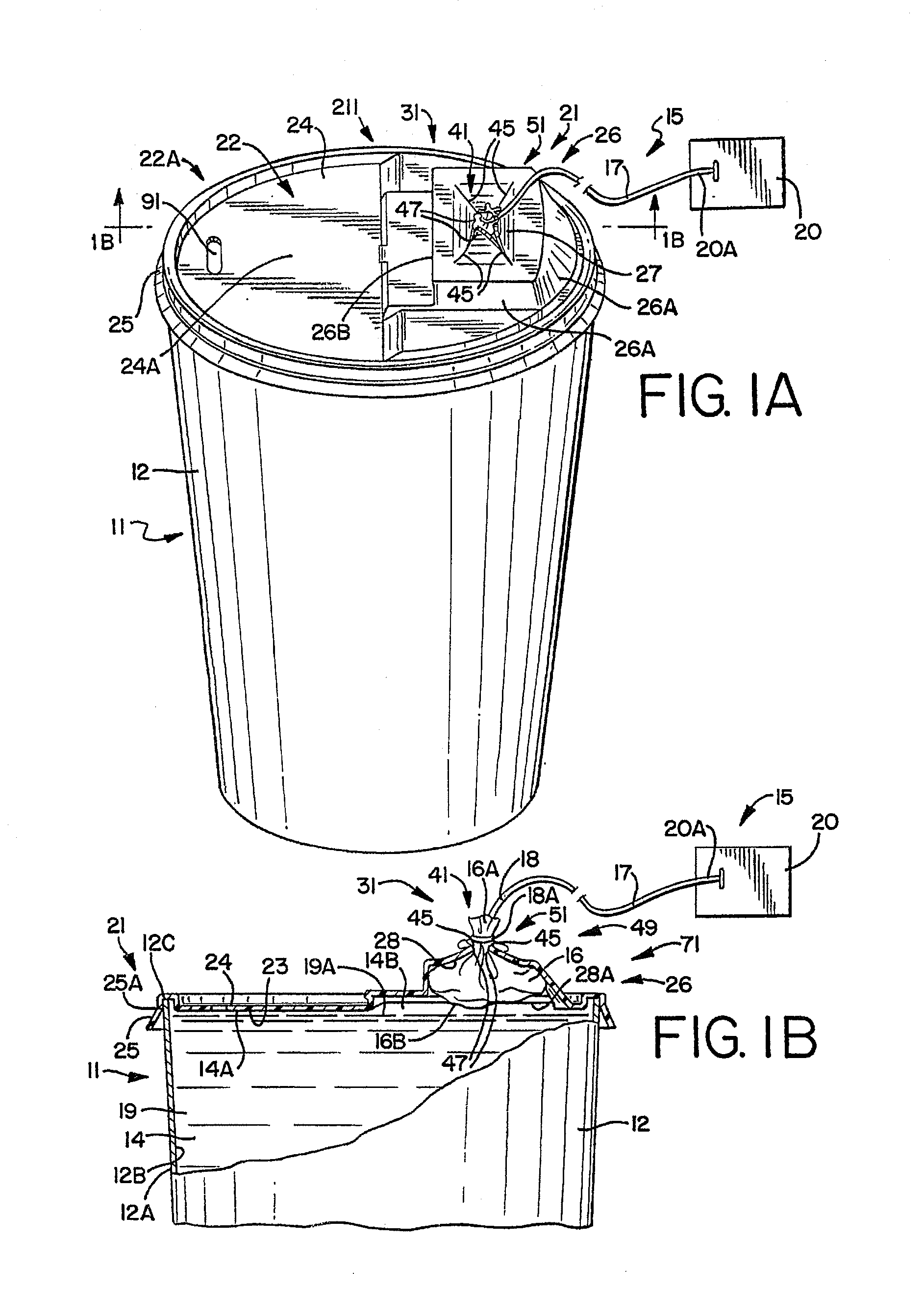 Container lid for beverage preparation and related methods