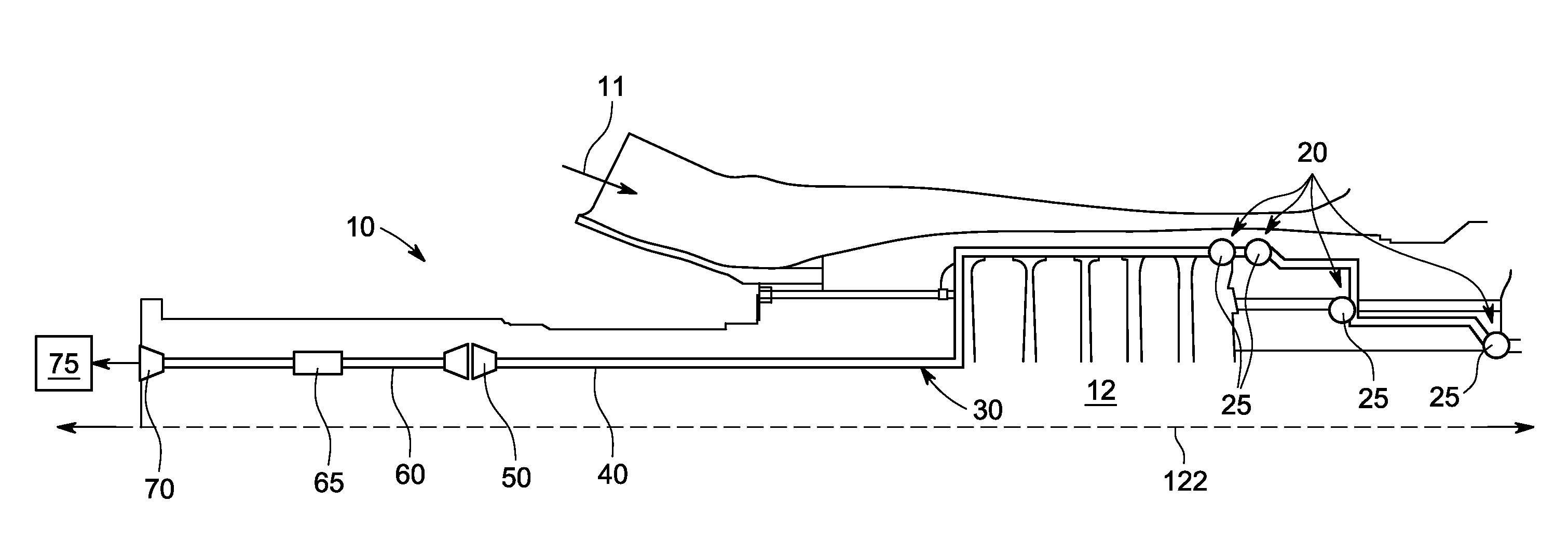 Sensor with g-load absorbing shoulder