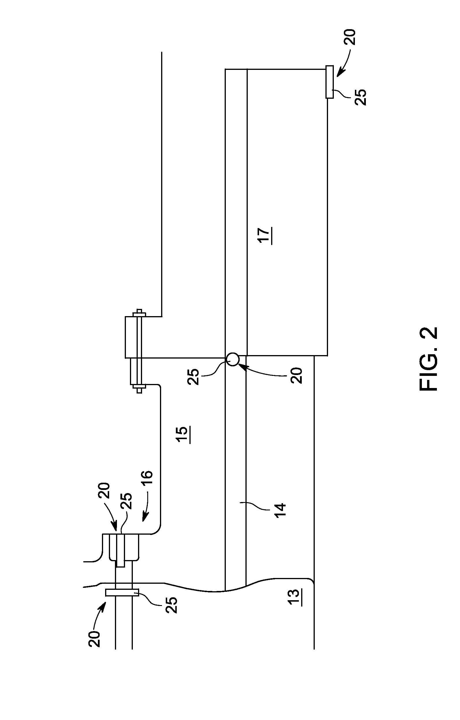 Sensor with g-load absorbing shoulder