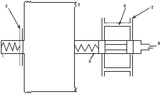 Air pressure detection device for trampoline