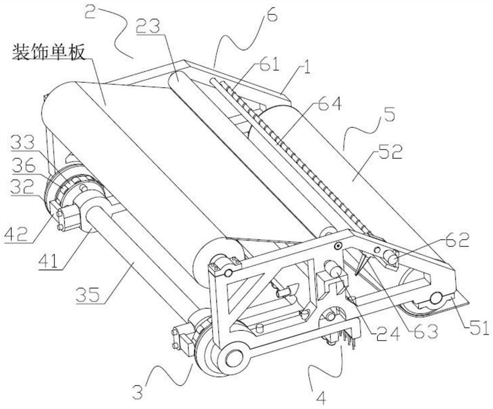 A device for manually covering decorative veneers for wooden door processing