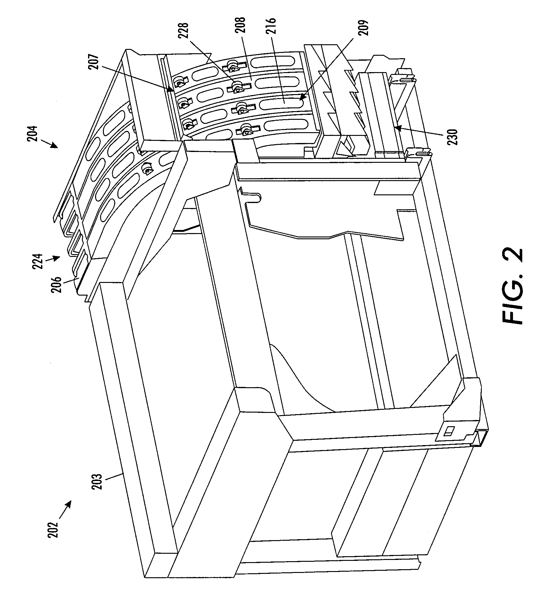 Transport system for solid ink for cooperation with melt head in a printer