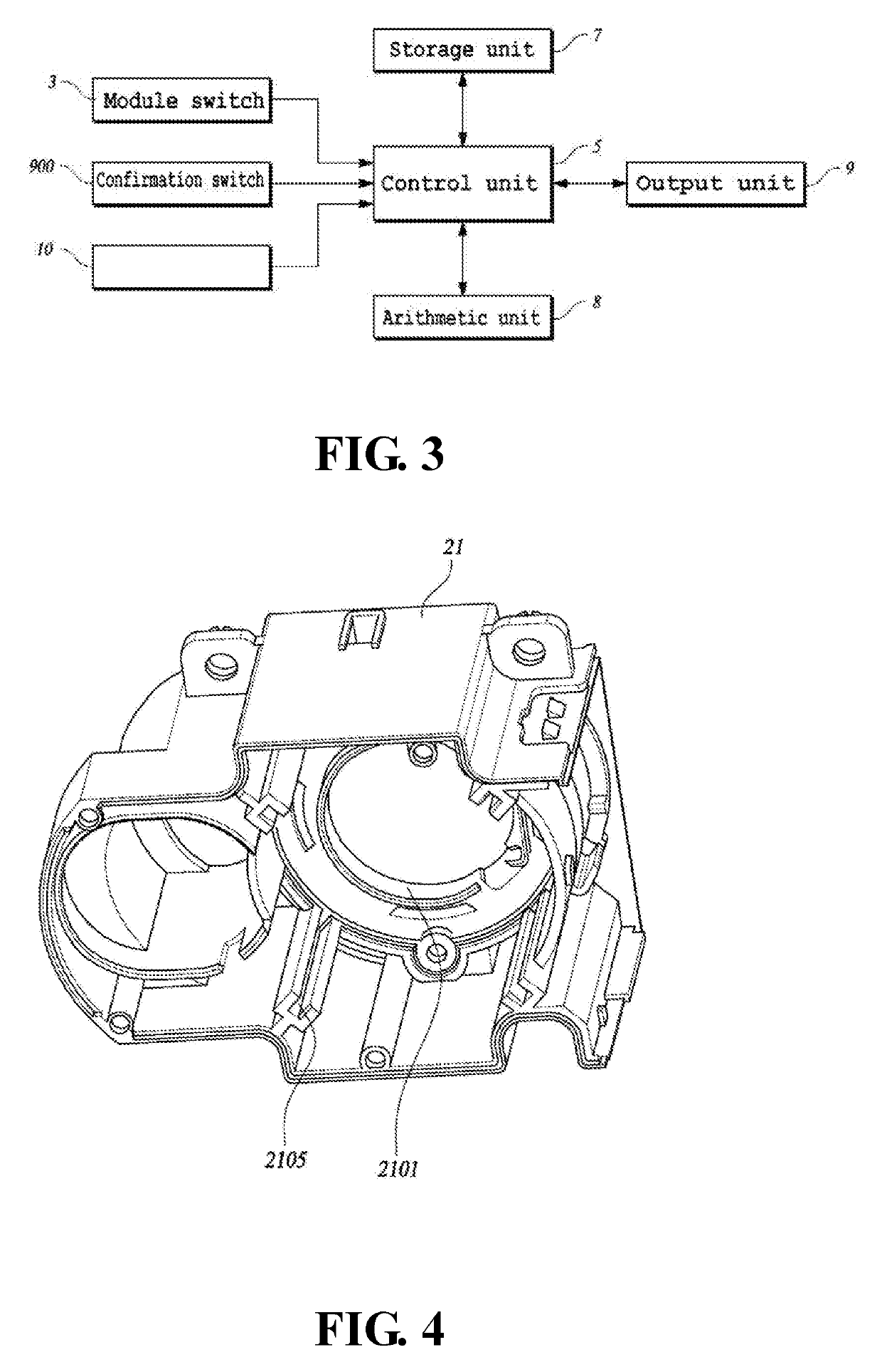 Switch knob and operating module having the same