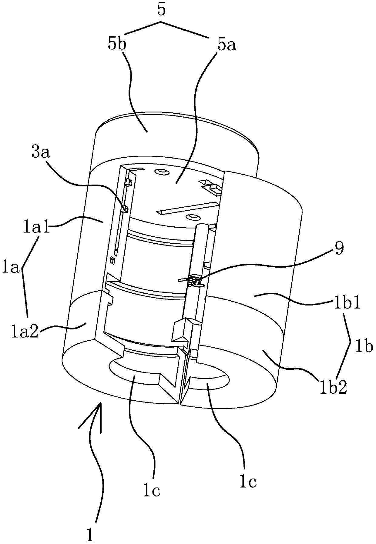 Coded lock and valve with coded lock