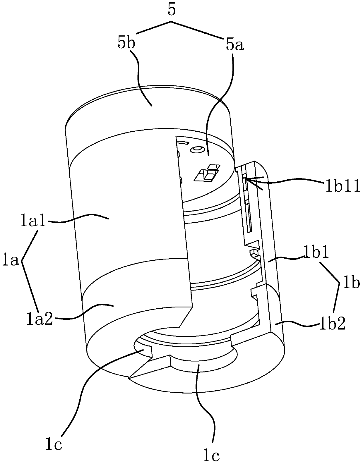 Coded lock and valve with coded lock