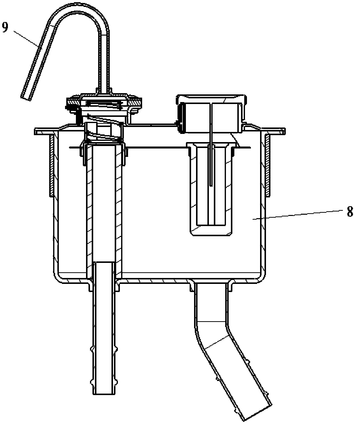 Power steering oilcan