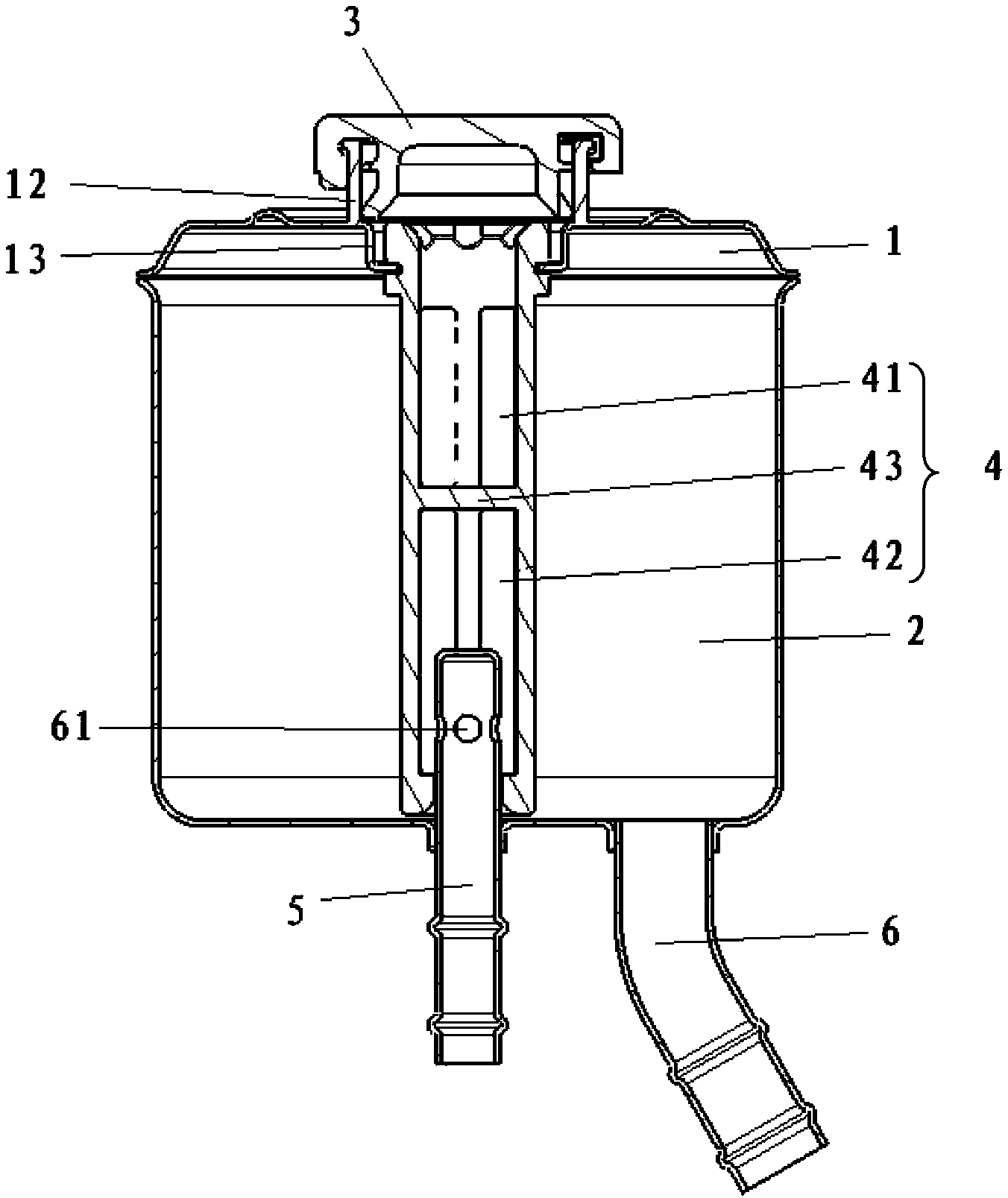 Power steering oilcan