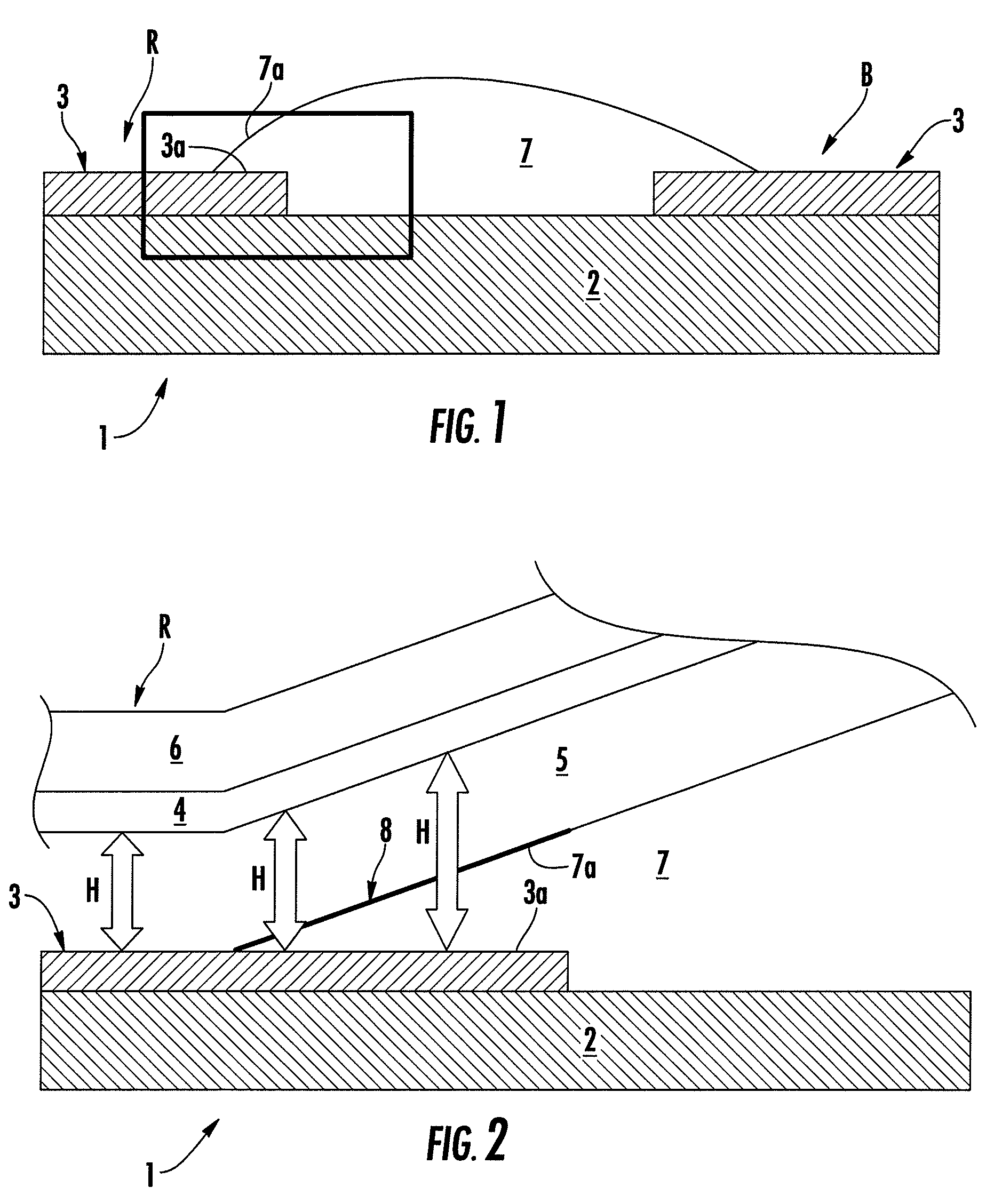 Electronic display device having an auxiliary electrode in each pixel region to maximize emission area and its fabrication process