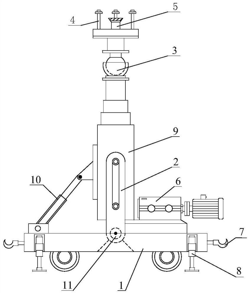 A cutting and supporting dual-purpose mechanical equipment and method for treating tunnel surrounding rock