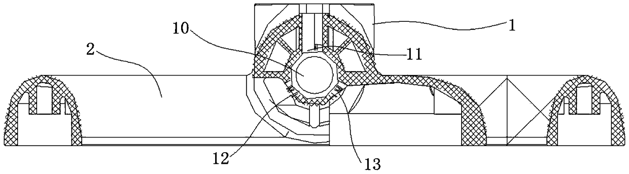 Novel three-in-one combined shower head