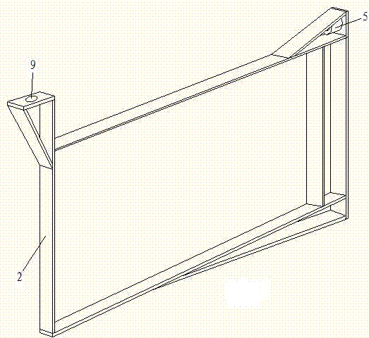 Solar water heater water tank hidden above ceiling