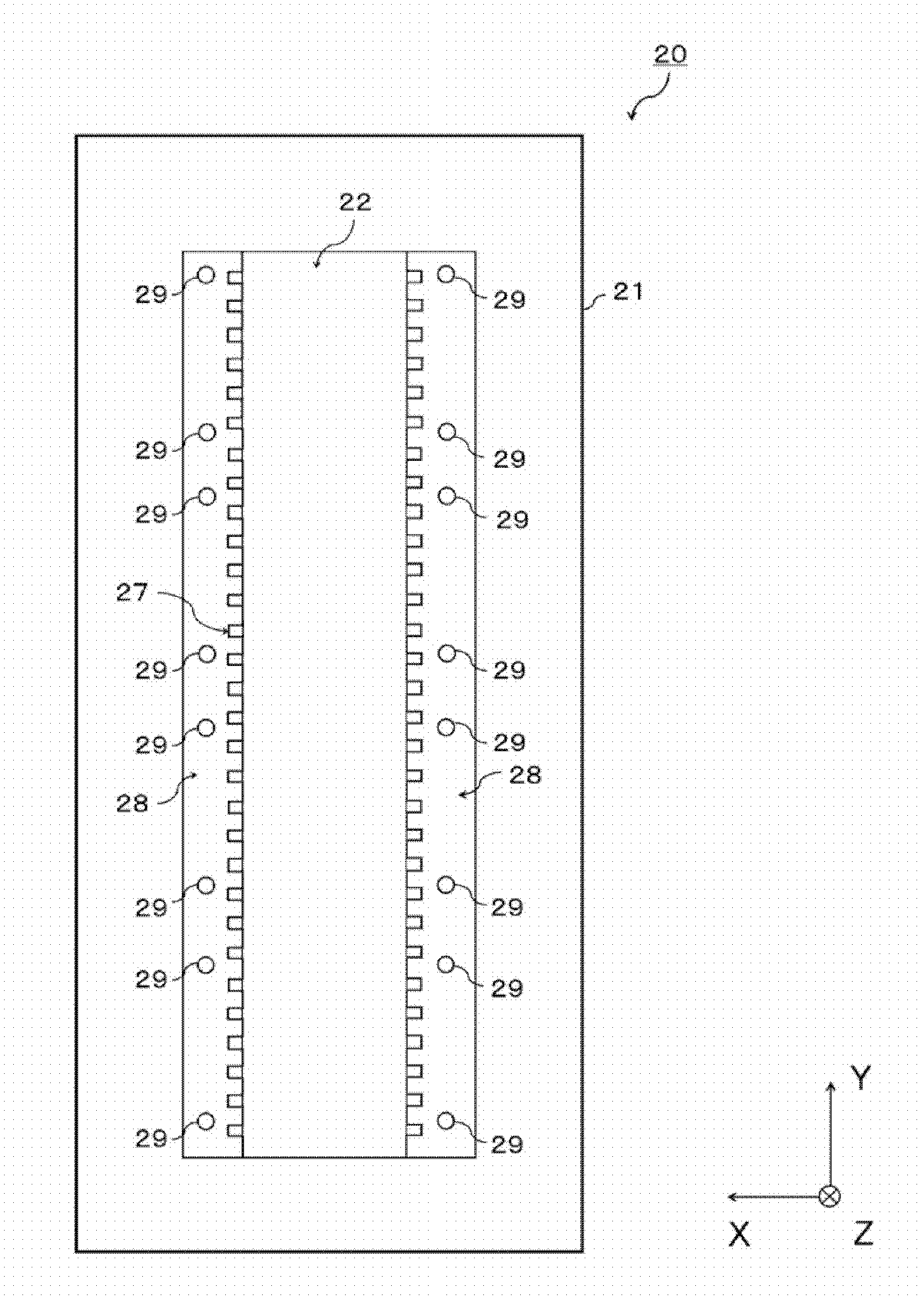 Slit electrode and charged particle beam generation device having slit electrode