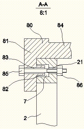 Roof thin film photovoltaic cell cleaning device