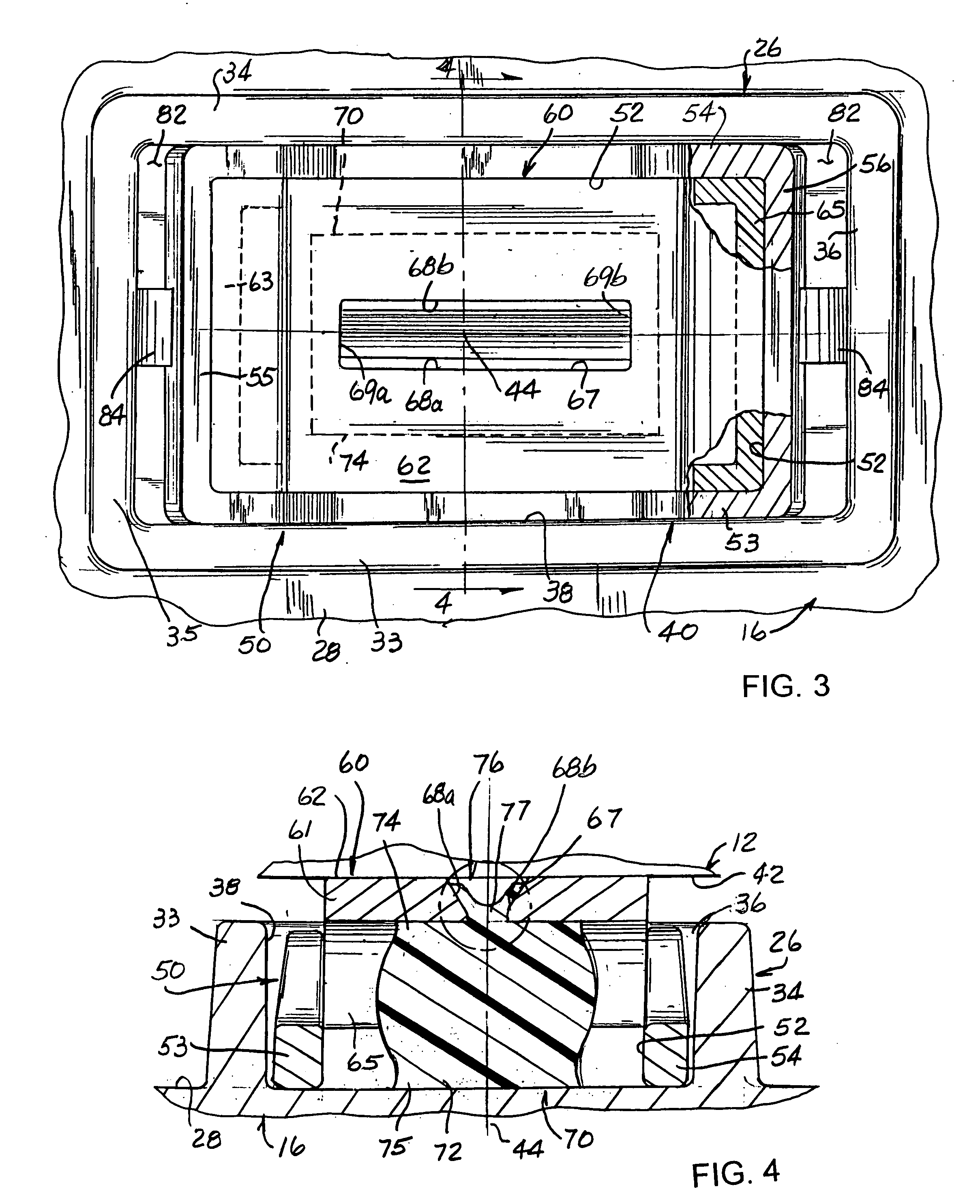 Constant contact side bearing assembly for a railcar