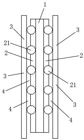 A kind of preparation method of elastic denim fabric covered with linen spandex