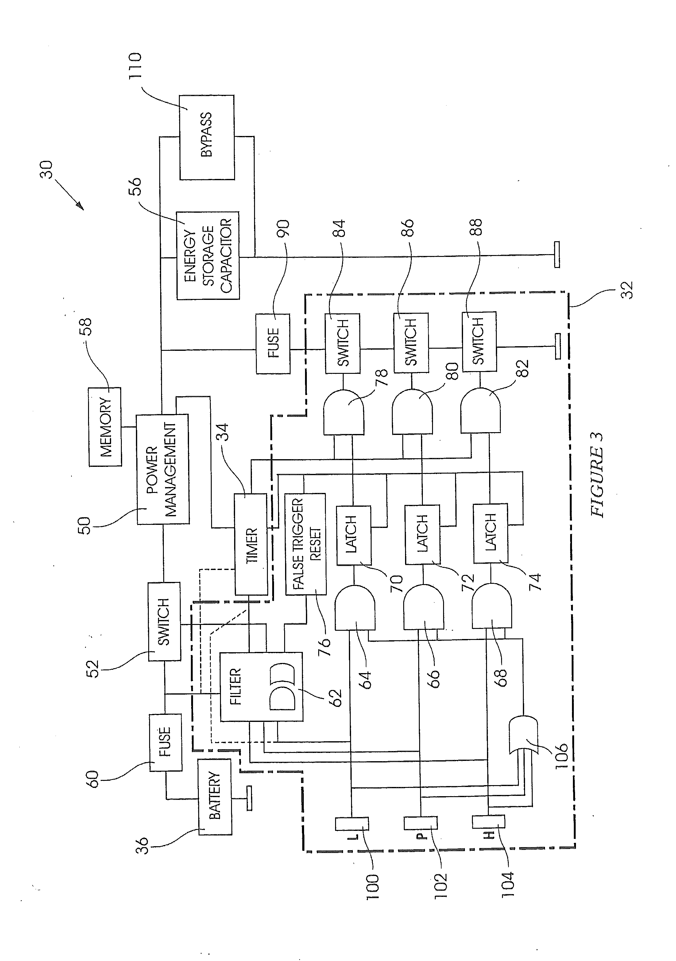 Detonator including a sensing arrangement