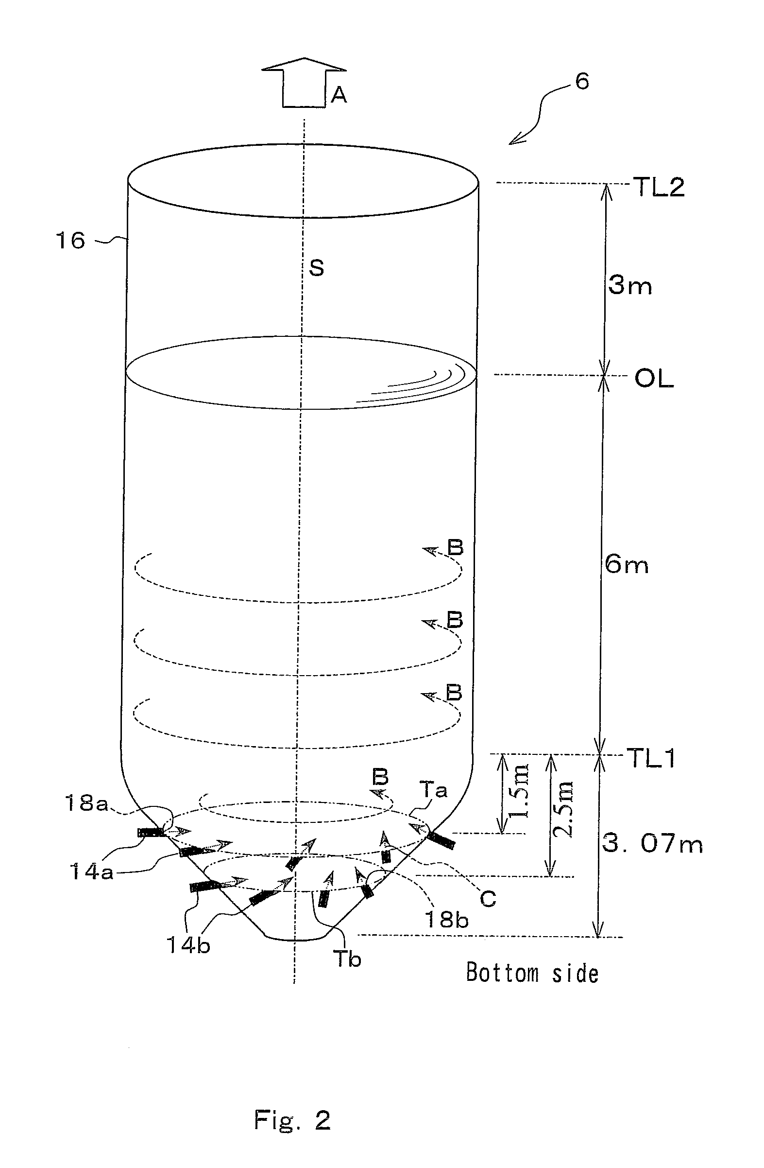 Process, reactor and facility for thermally cracking heavy petroleum oil