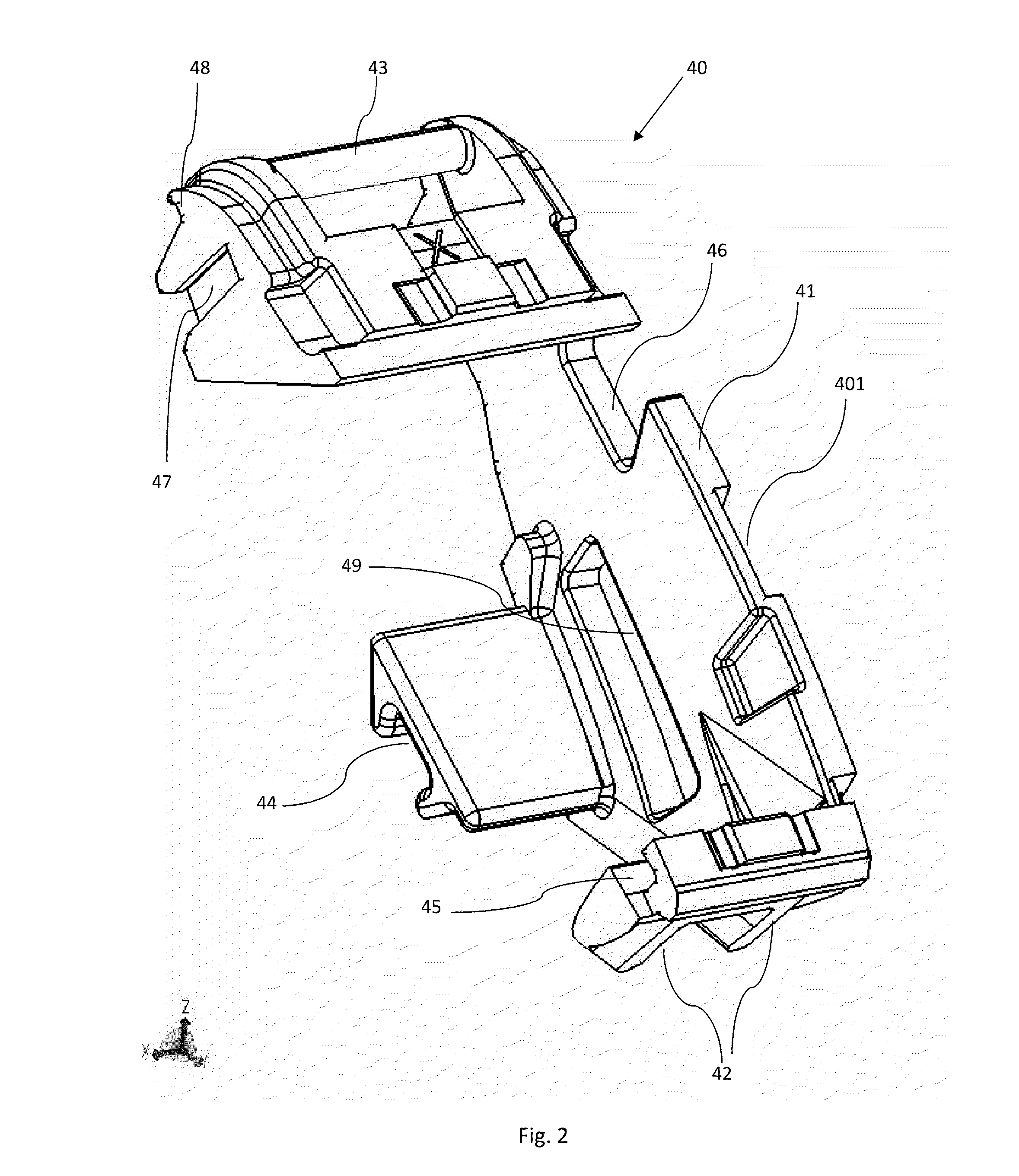 Hearing aid with exchangeable shell parts and wireless communication