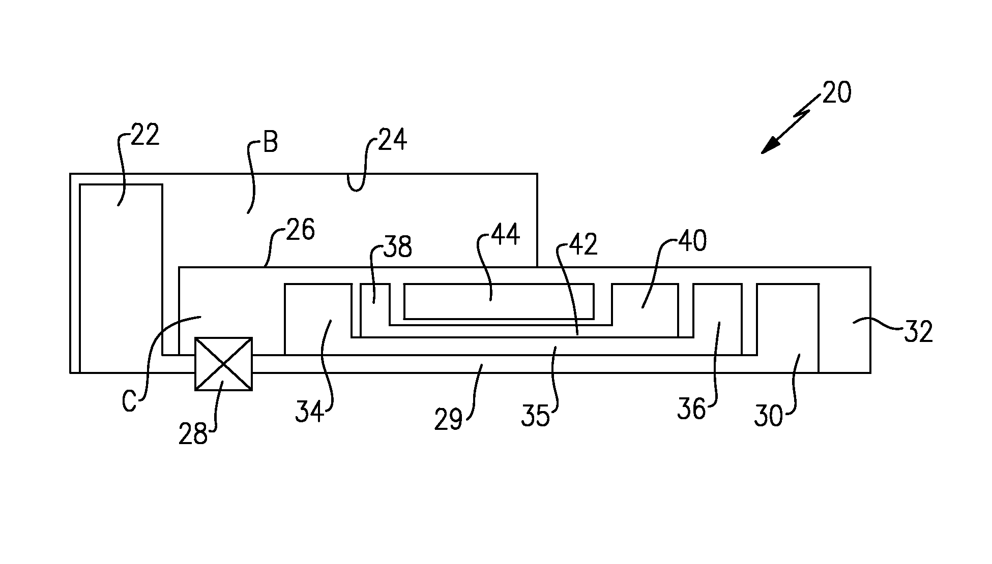 Three Spool Turbofan Engine With Low Noise Intermediate Turbine Rotor