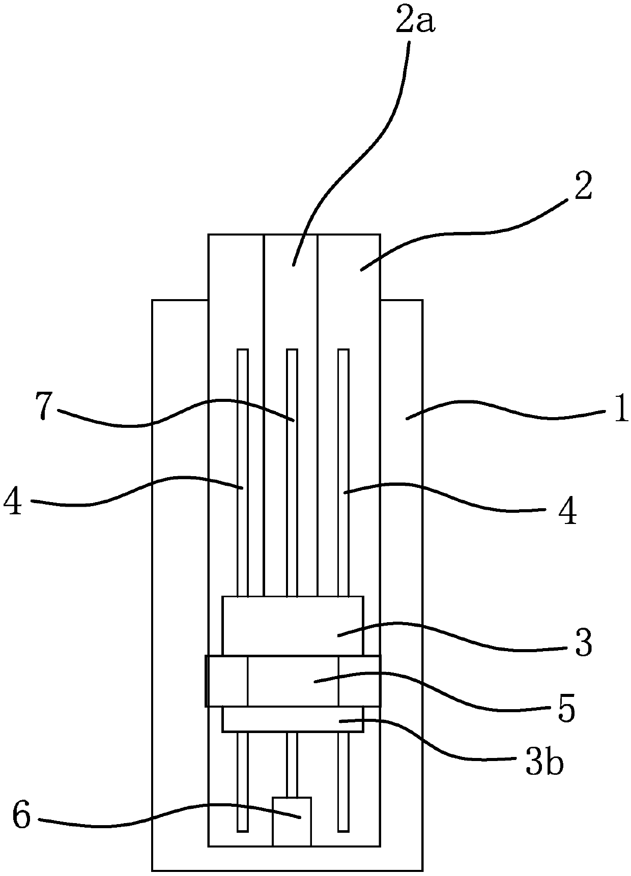 Limiting device for steel pipes in automatic assembly line of steel pipes